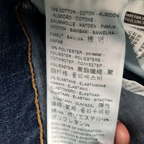 LEVI'S 314 Shaping Straight Sculpt Stretch Jeans Womens 25 26x27 Mid Rise NWT - Picture 5 of 13